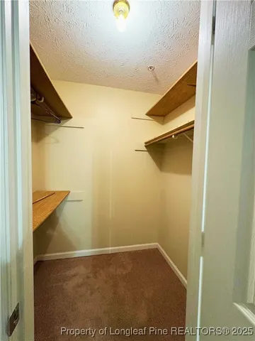 a view of walk in closet