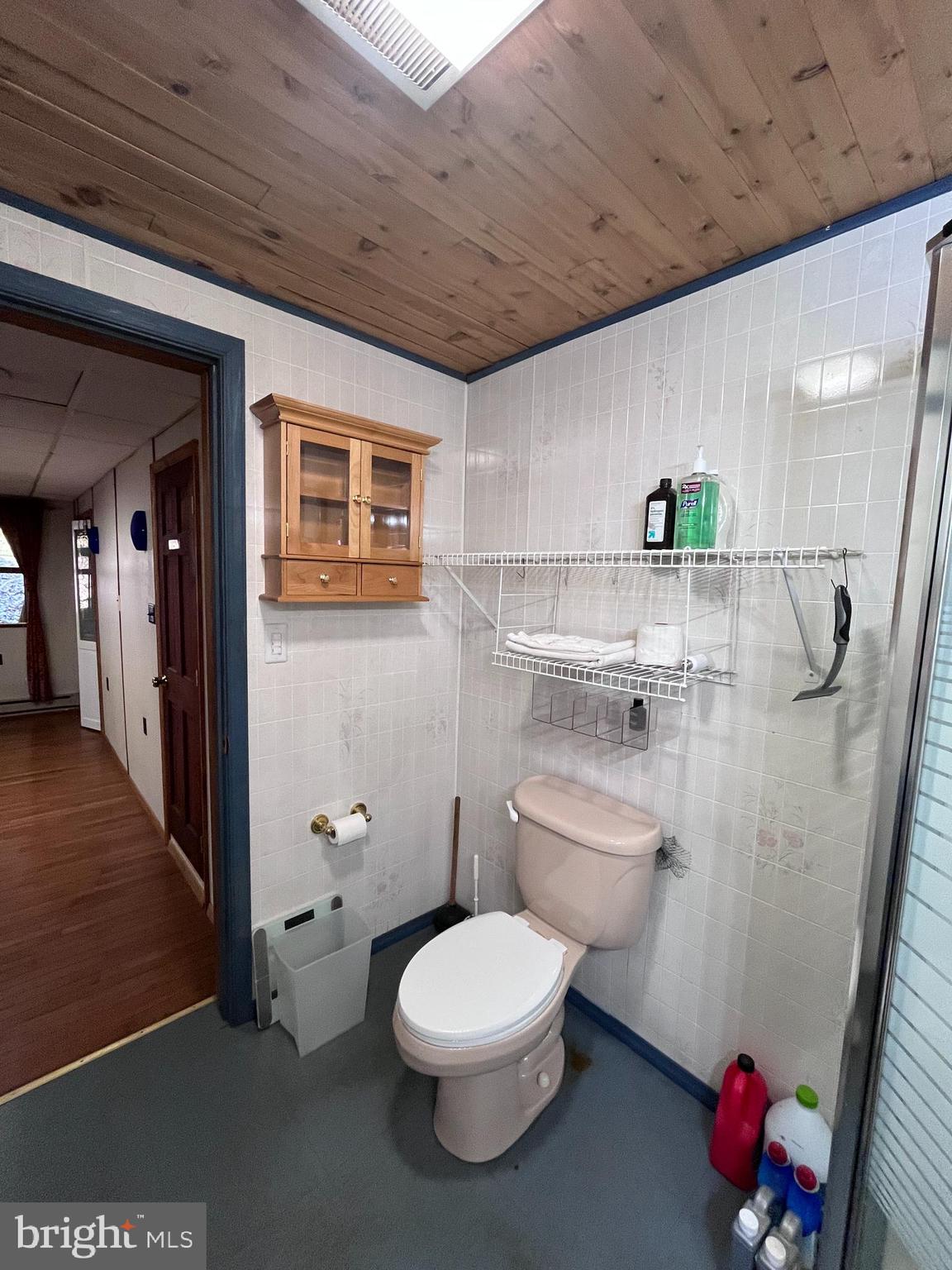 1343 Houser Road Fayetteville, PA 17222 - Photo 33 of 58 a bathroom with a toilet and a shower