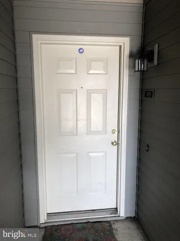 a view of front door
