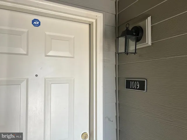 a bathroom with a mirror