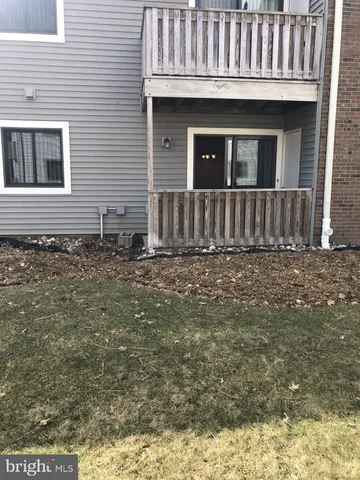 a view of front door of house