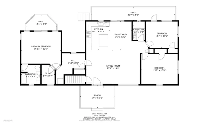 a picture of a floor plan