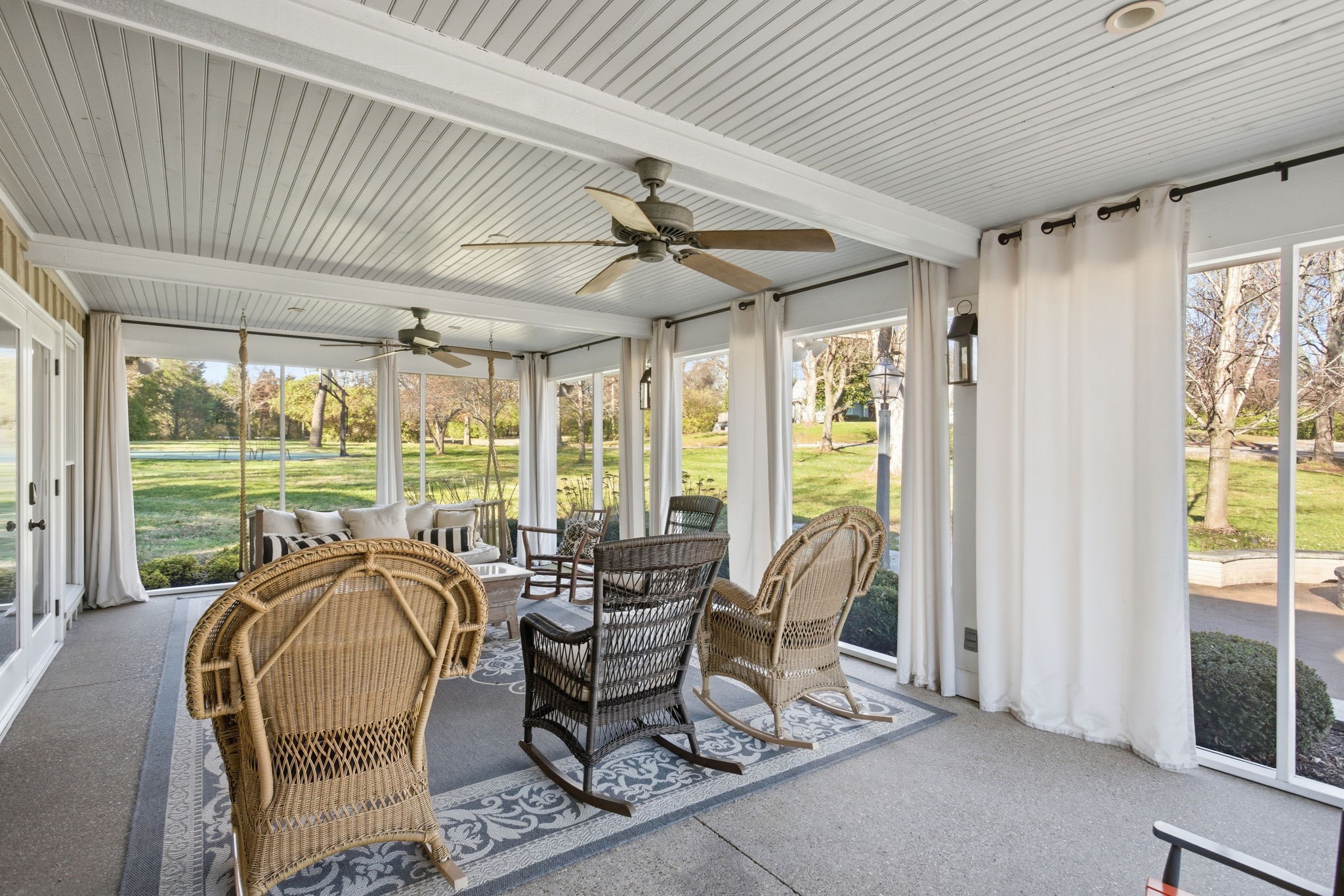 714 Farrell Road Nashville, TN 37220 - Photo 48 of 66 a view of a dining room with furniture window and outside view