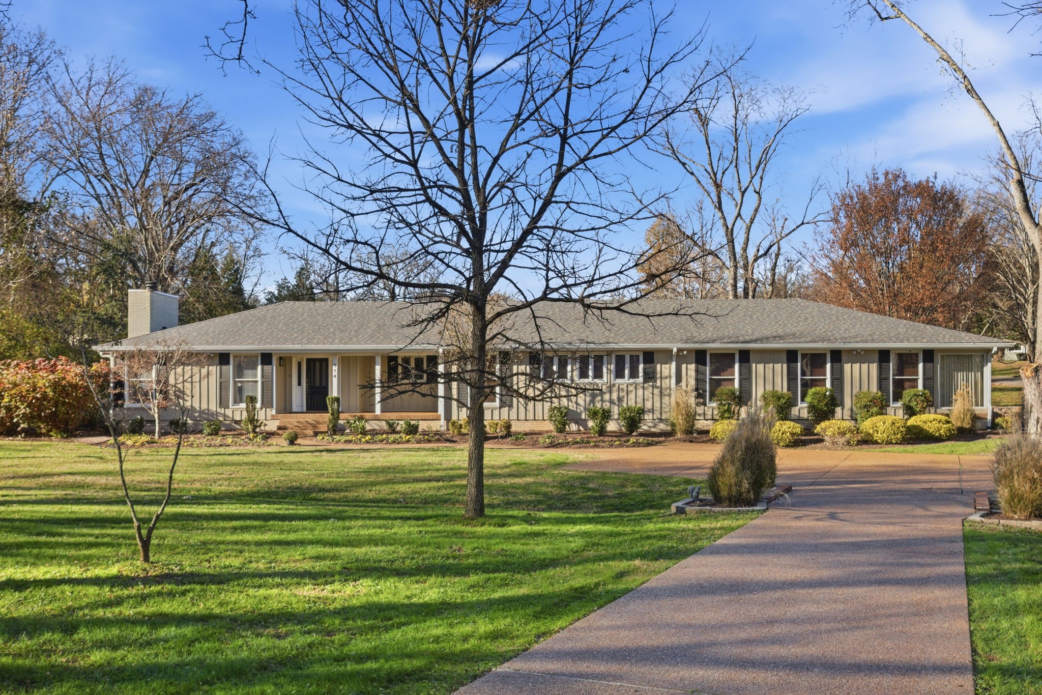714 Farrell Road Nashville, TN 37220 - Photo 64 of 66 a front view of a house with a yard