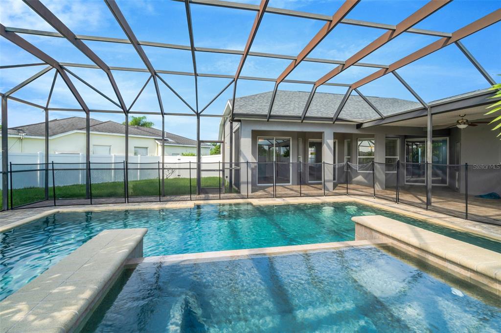 8918 Linebrook Drive Trinity, FL 34655 - Photo 26 of 50 a view of a backyard