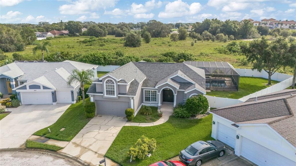 8918 Linebrook Drive Trinity, FL 34655 - Photo 47 of 50 an aerial view of a house