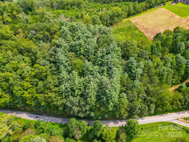 a view of a houses with a lush green hillside