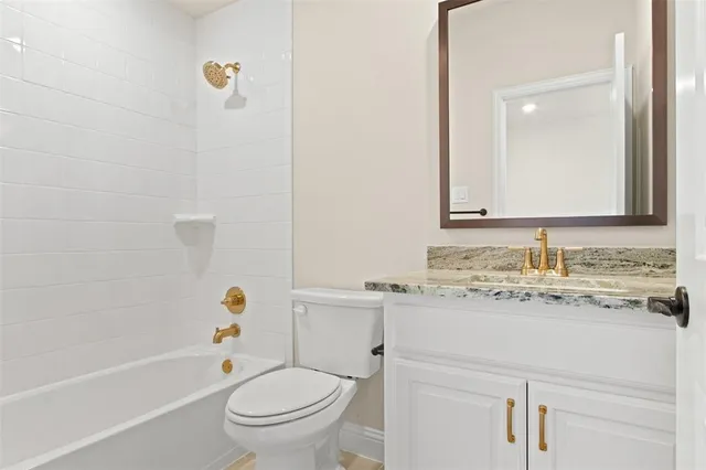 a view of front of house with outdoor seating