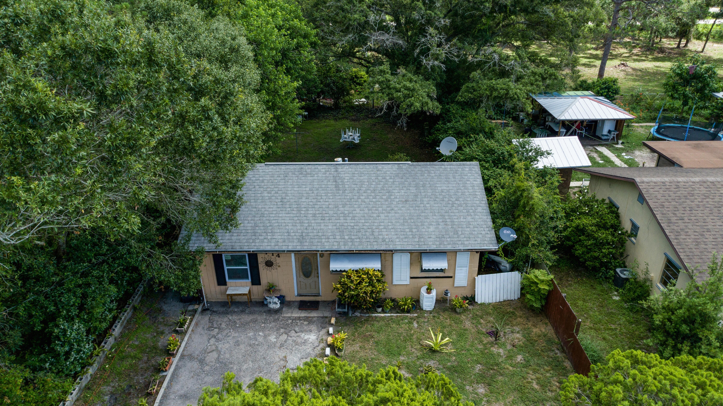 1714 Edgevale Road Fort Pierce, FL 34982 - Photo 14 of 25 Aerial Front