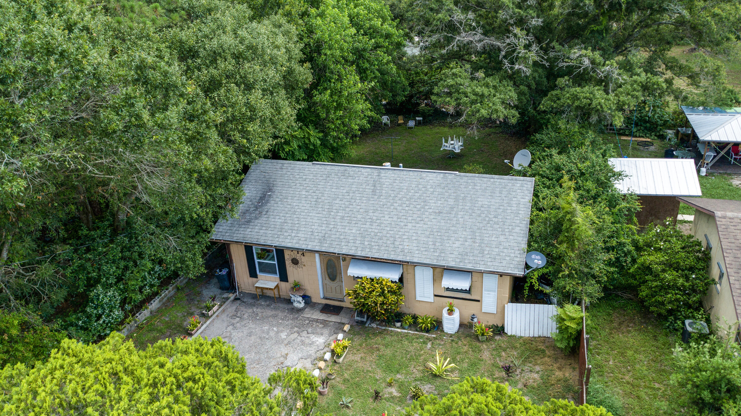 1714 Edgevale Road Fort Pierce, FL 34982 - Photo 15 of 25 Aerial Front Right