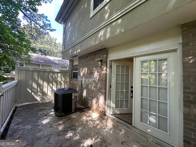 a view of an outdoor space with porch