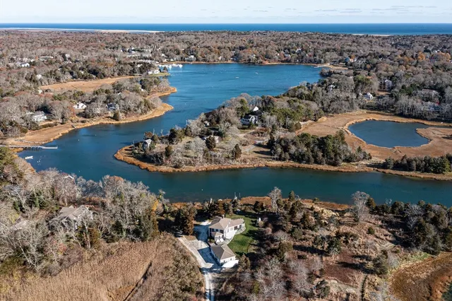 a view of a lake and a mountain