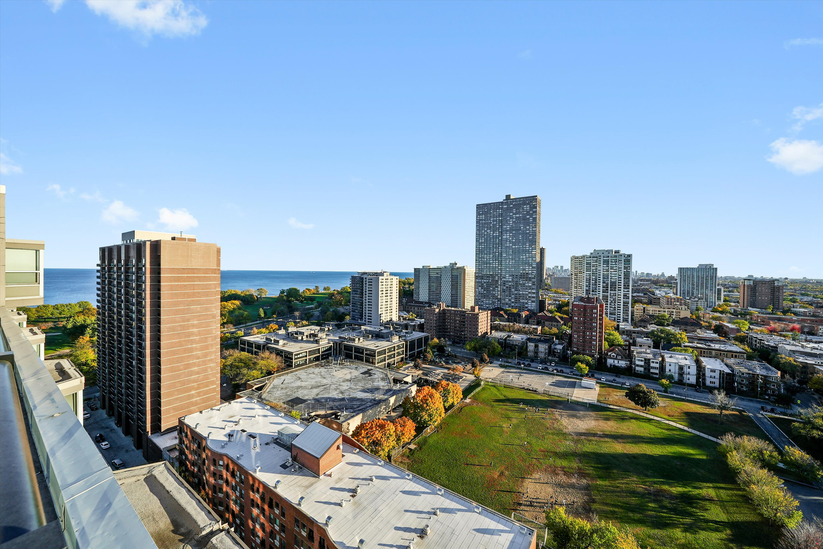 720 West Gordon Terrace, Unit 3B Chicago, IL 60613 - Photo 16 of 28 a view of a city with tall buildings