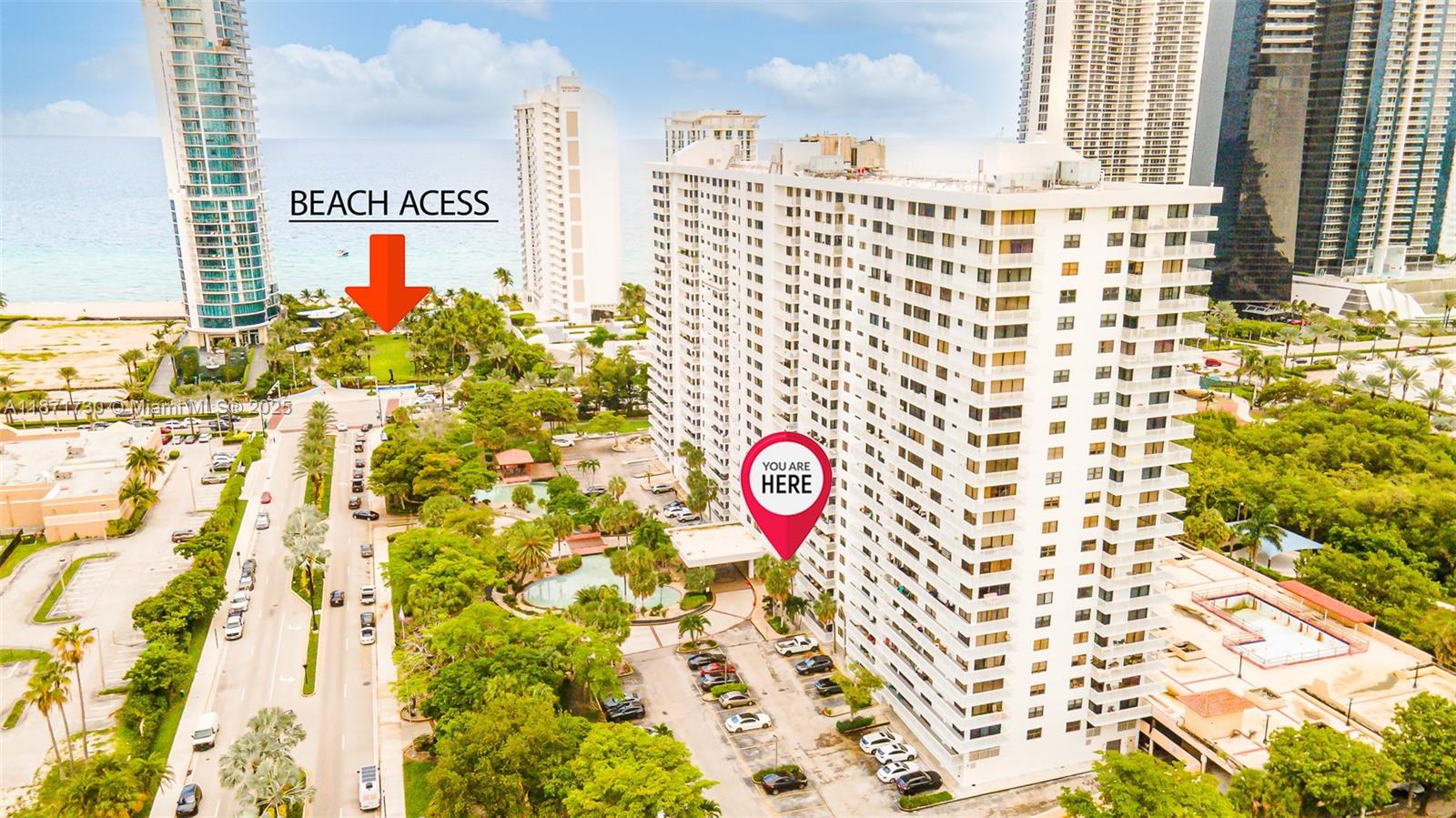 210 174th Street, Unit 312 Sunny Isles Beach, FL 33160 - Photo 4 of 16 a close up of a street