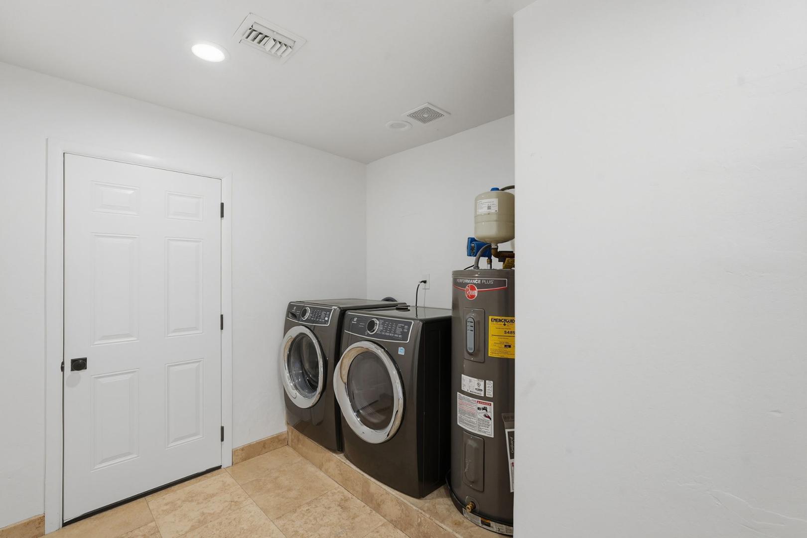 6302 East Cochise Road Paradise Valley, AZ 85253 - Photo 13 of 58 a utility room with dryer and washer