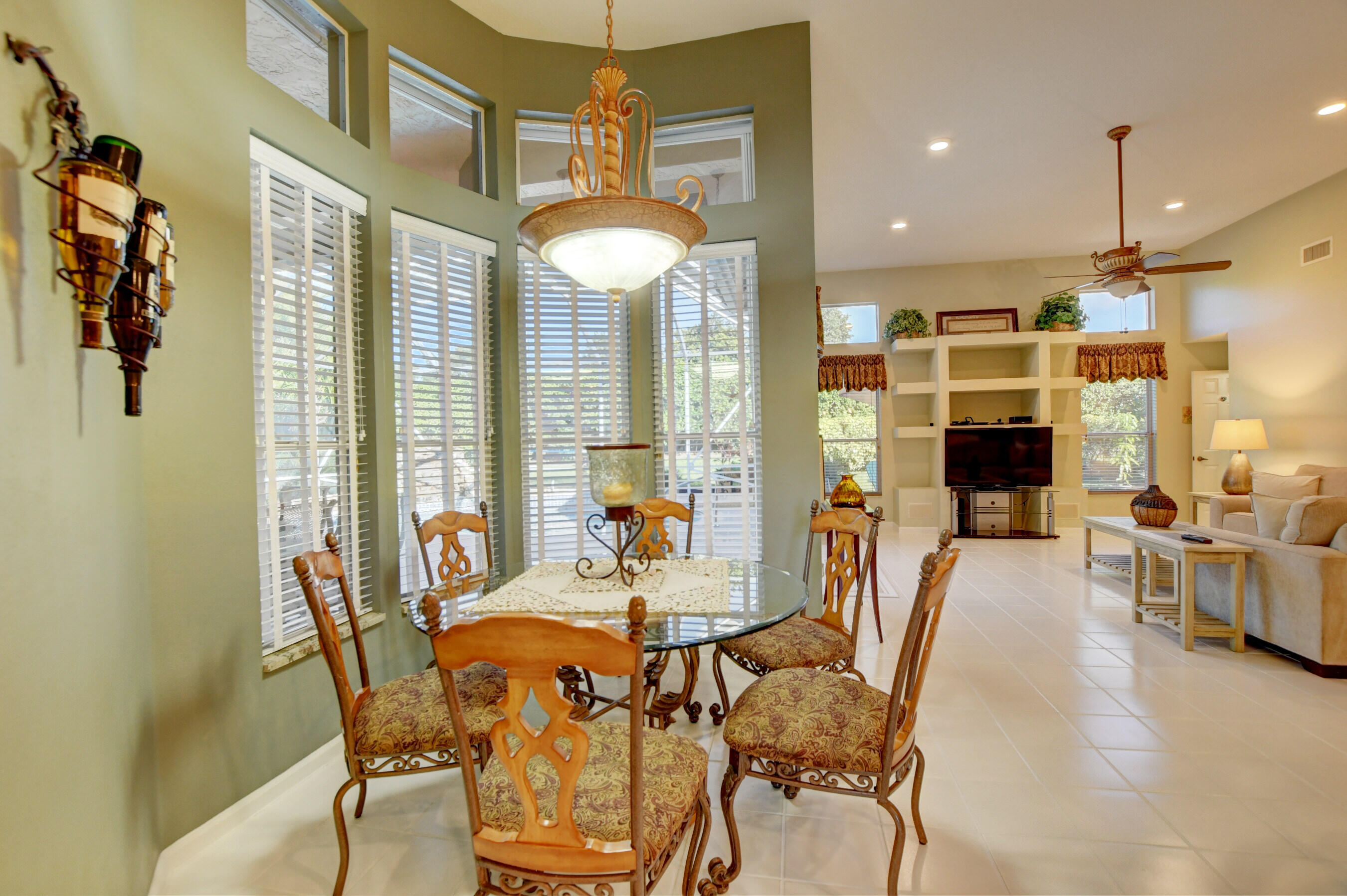 10546 Maple Chase Drive Boca Raton, FL 33498 - Photo 13 of 39 Living Room and Kitchen Open Concept