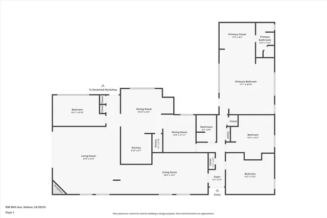$450,000 | Undisclosed Address, Delano, CA 93215