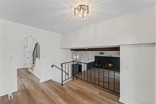 a view of livingroom with furniture and windows