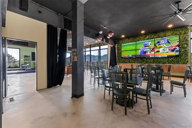 a room with lots of bottles of alcohol