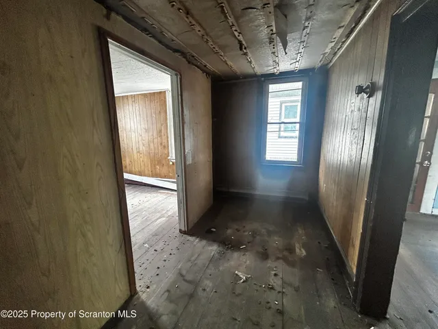 a backyard of a house