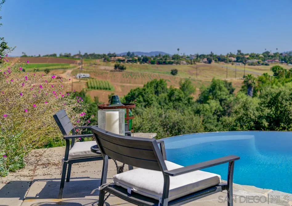 1834 Winterwarm Drive Fallbrook, CA 92028 - Photo 21 of 49 a view of a chairs and table on the terrace