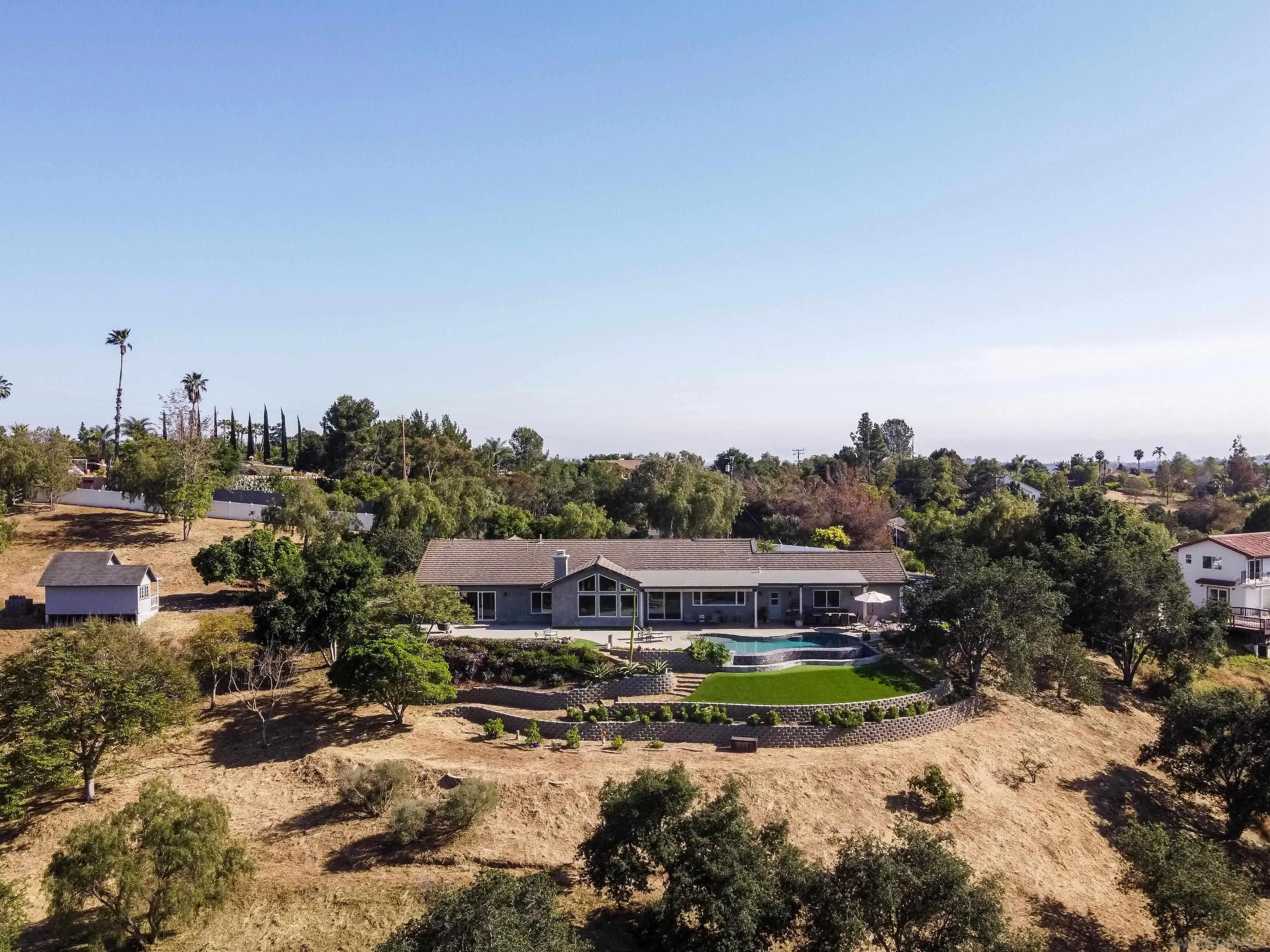 1834 Winterwarm Drive Fallbrook, CA 92028 - Photo 26 of 49 a view of a water with a building in the background