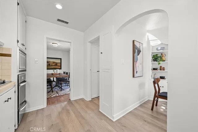 wooden floor in an empty room