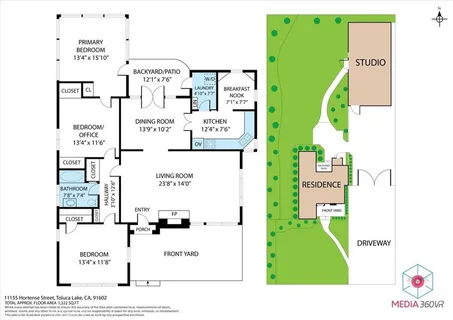 $1,600,000 | 11155 Hortense Street, Toluca Lake, CA 91602