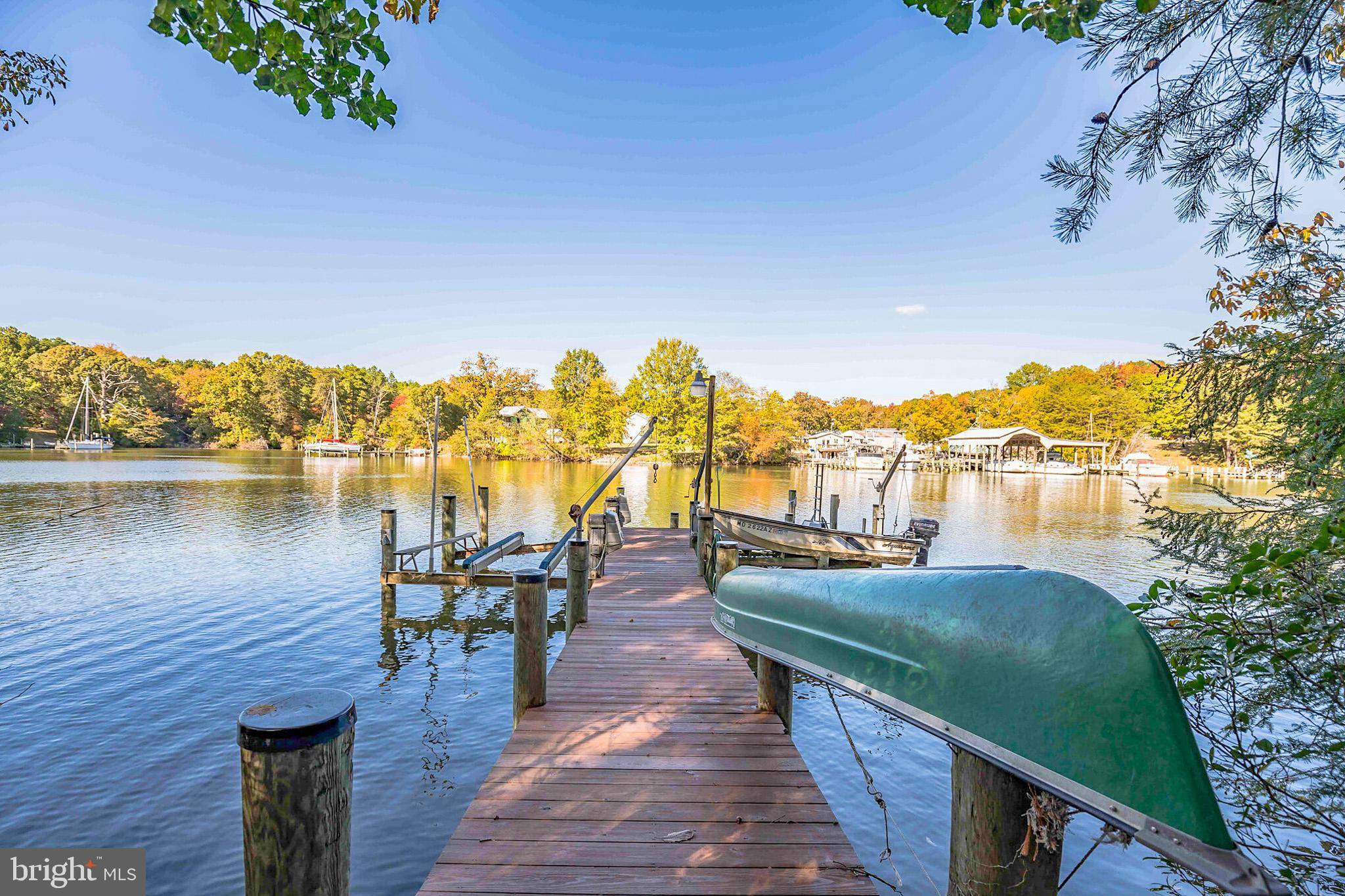 535 Swaggers Point Road Solomons, MD 20688 - Photo 28 of 48 Pier, lifts kayak area