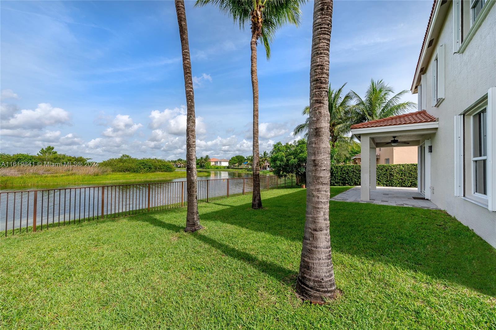 4136 Southwest 179th Way Miramar, FL 33029 - Photo 39 of 42 a view of a garden with a tree