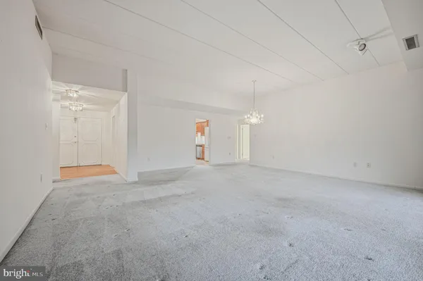 a view of empty room
