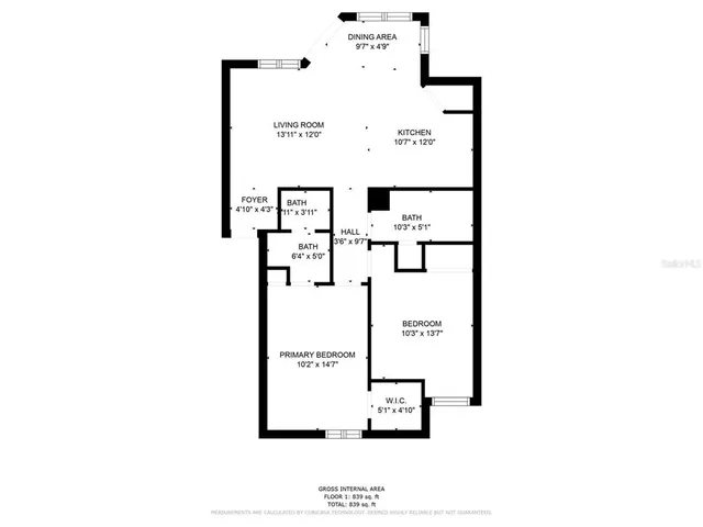 a picture of a floor plan