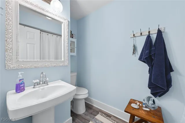 a view of a house with a street