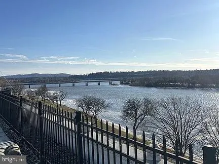 a view of lake with city view