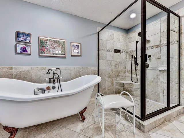 a bathroom with a sink and a bathtub