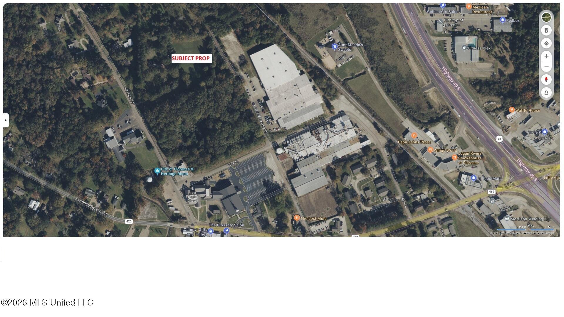 0 Berry Drive Florence, MS 39073 - Photo 8 of 9 BING_AERIAL