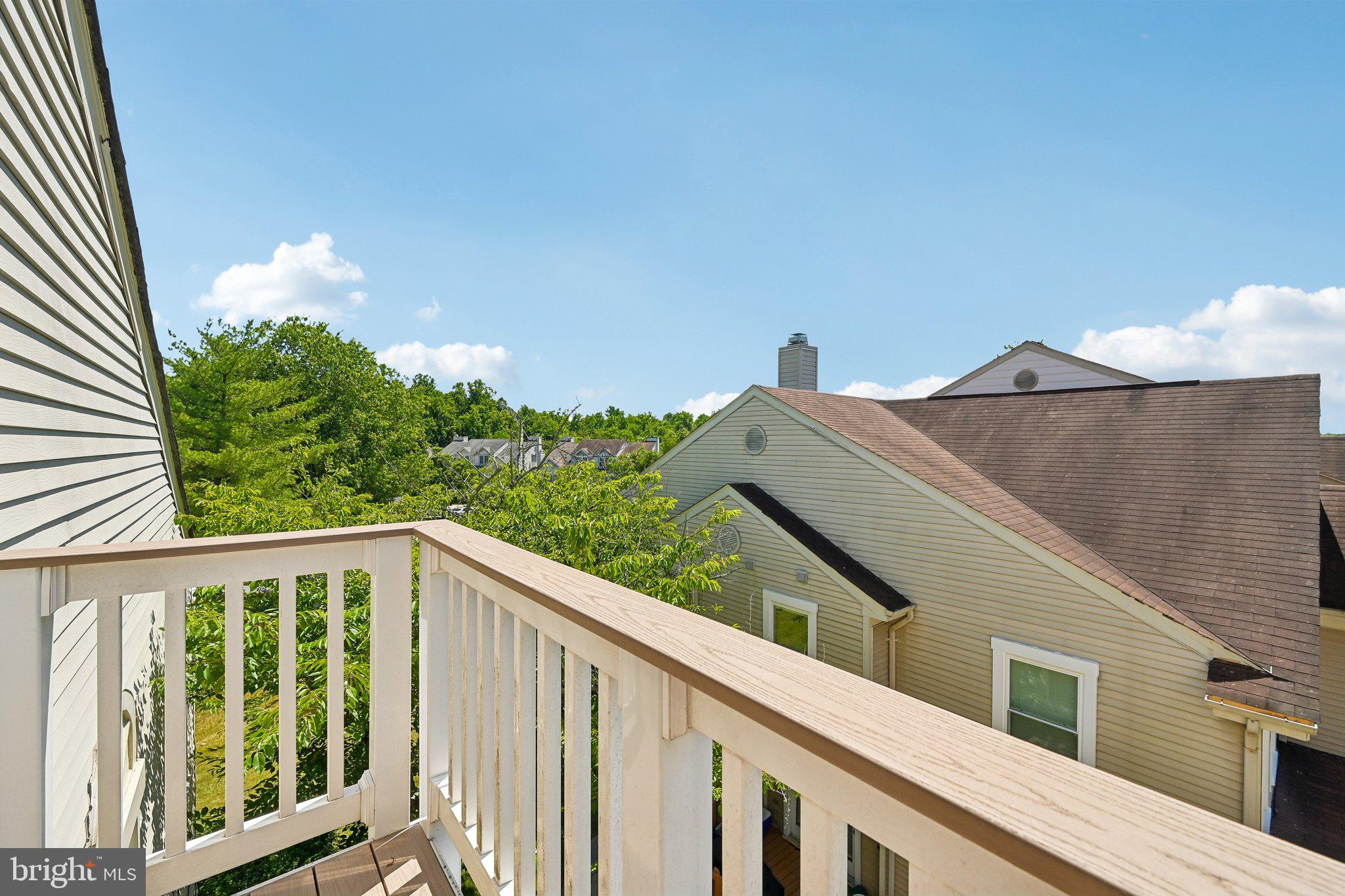 9411 Nicklaus Lane, Unit 62 Laurel, MD 20708 - Photo 26 of 68 balcony from the loft