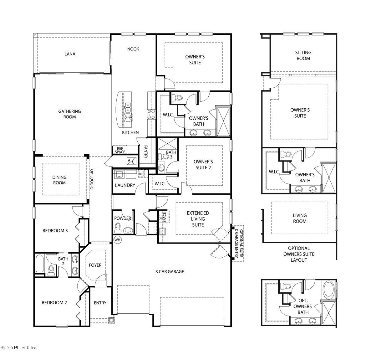 365 South Hamilton Springs Road St. Augustine, FL 32084 - Photo 27 of 27 2795Vilano_floorplan_REV2019