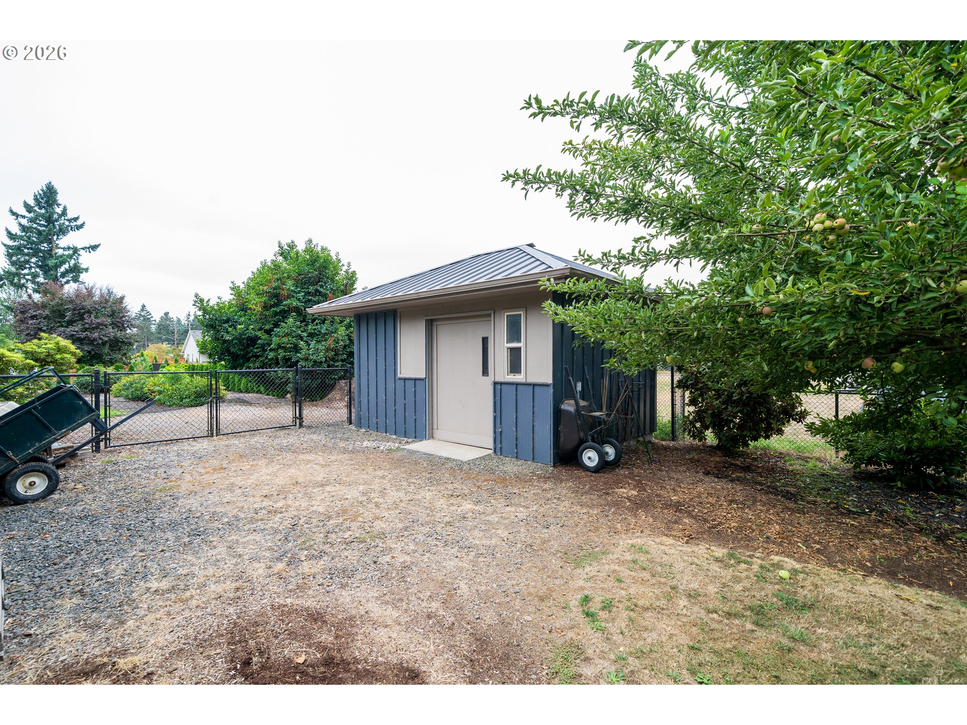 455 West High Street Stayton, OR 97383 - Photo 45 of 48 a view of a house with a outdoor space