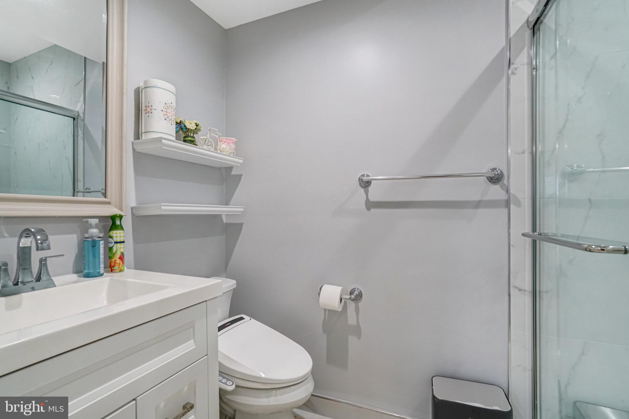 7727 Kalorama Road Annandale, VA 22003 - Photo 12 of 51 Modern bathroom with sleek finishes.