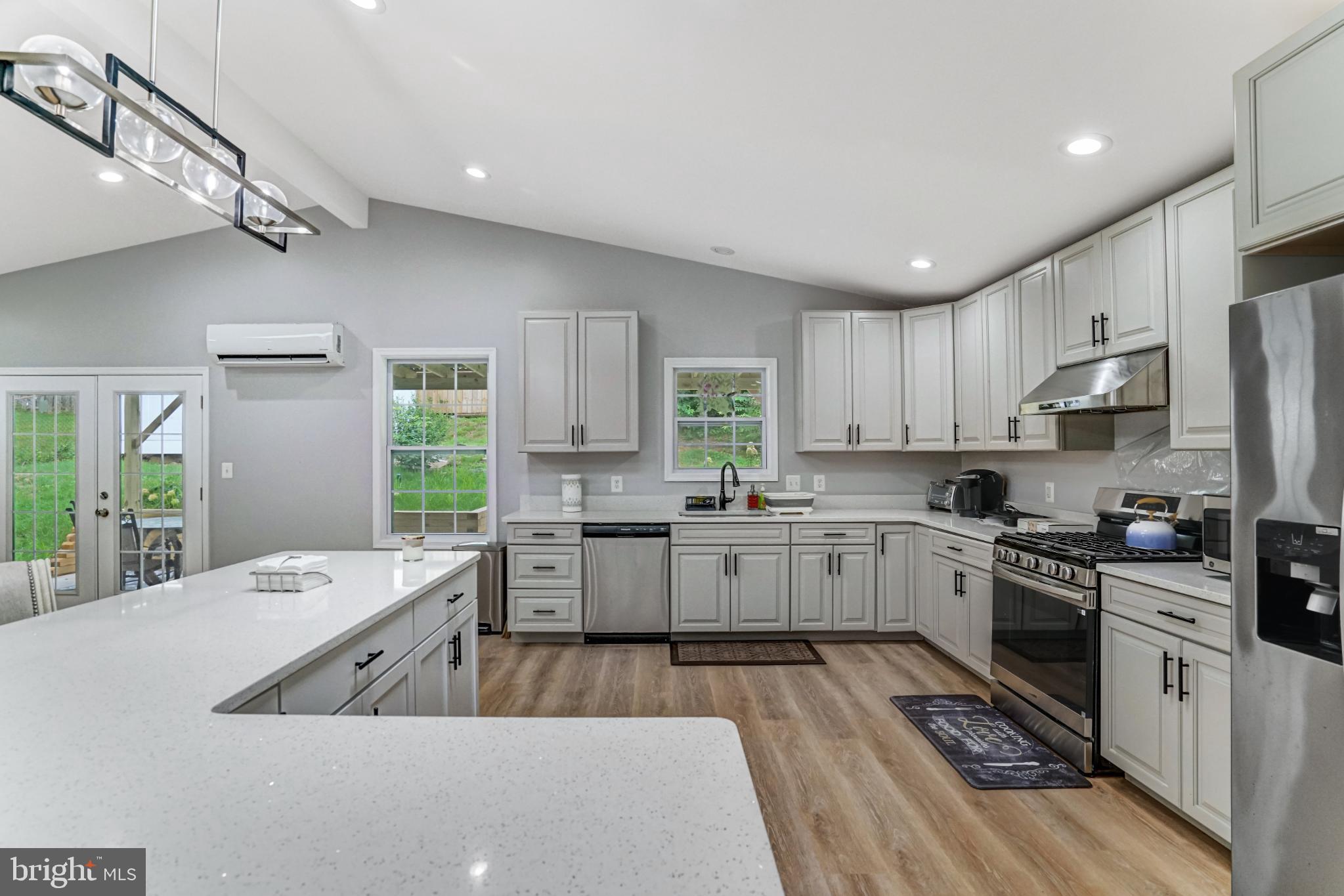 7727 Kalorama Road Annandale, VA 22003 - Photo 28 of 51 Modern kitchen with sleek finishes and light.