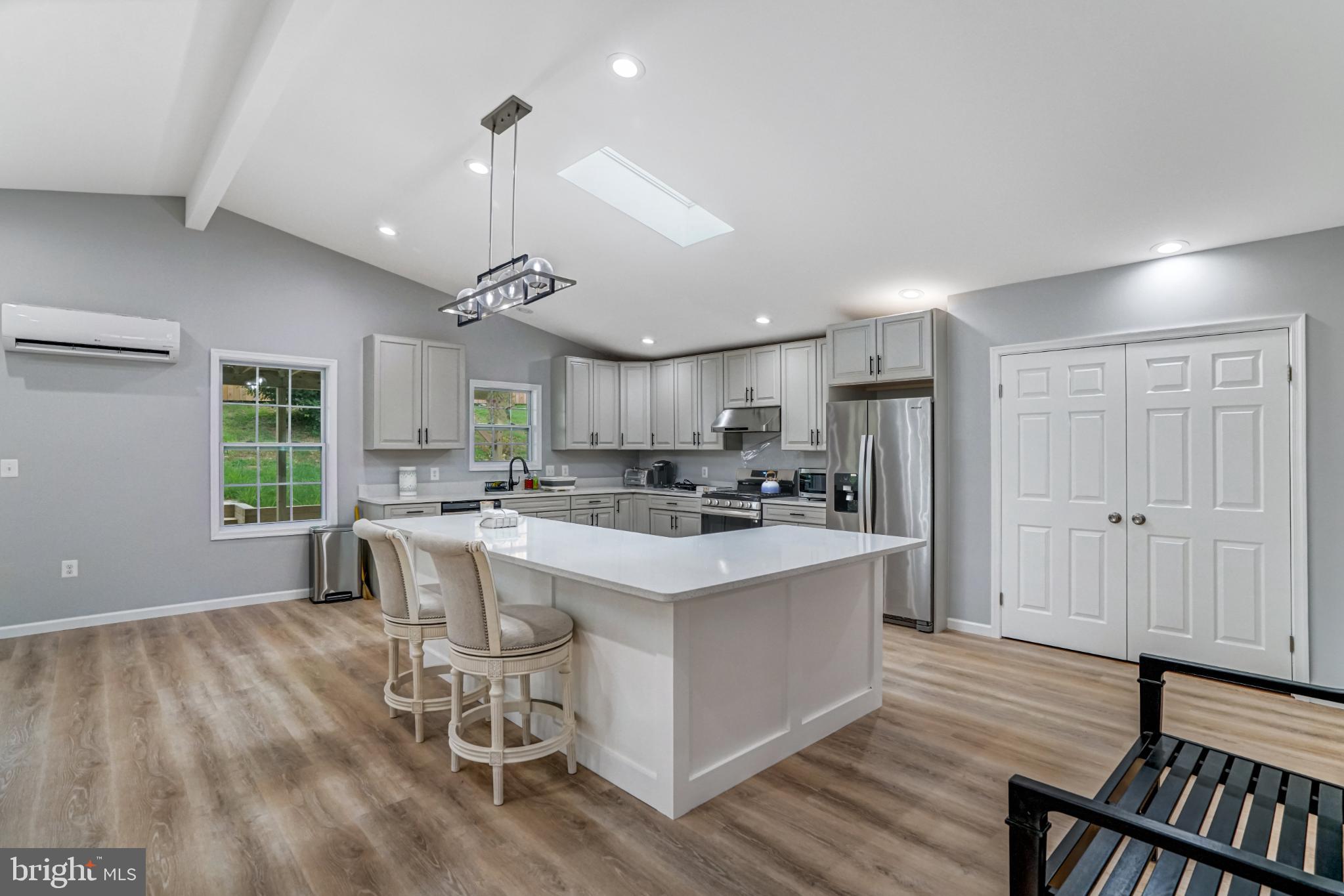 7727 Kalorama Road Annandale, VA 22003 - Photo 29 of 51 Modern kitchen with sleek design and light.