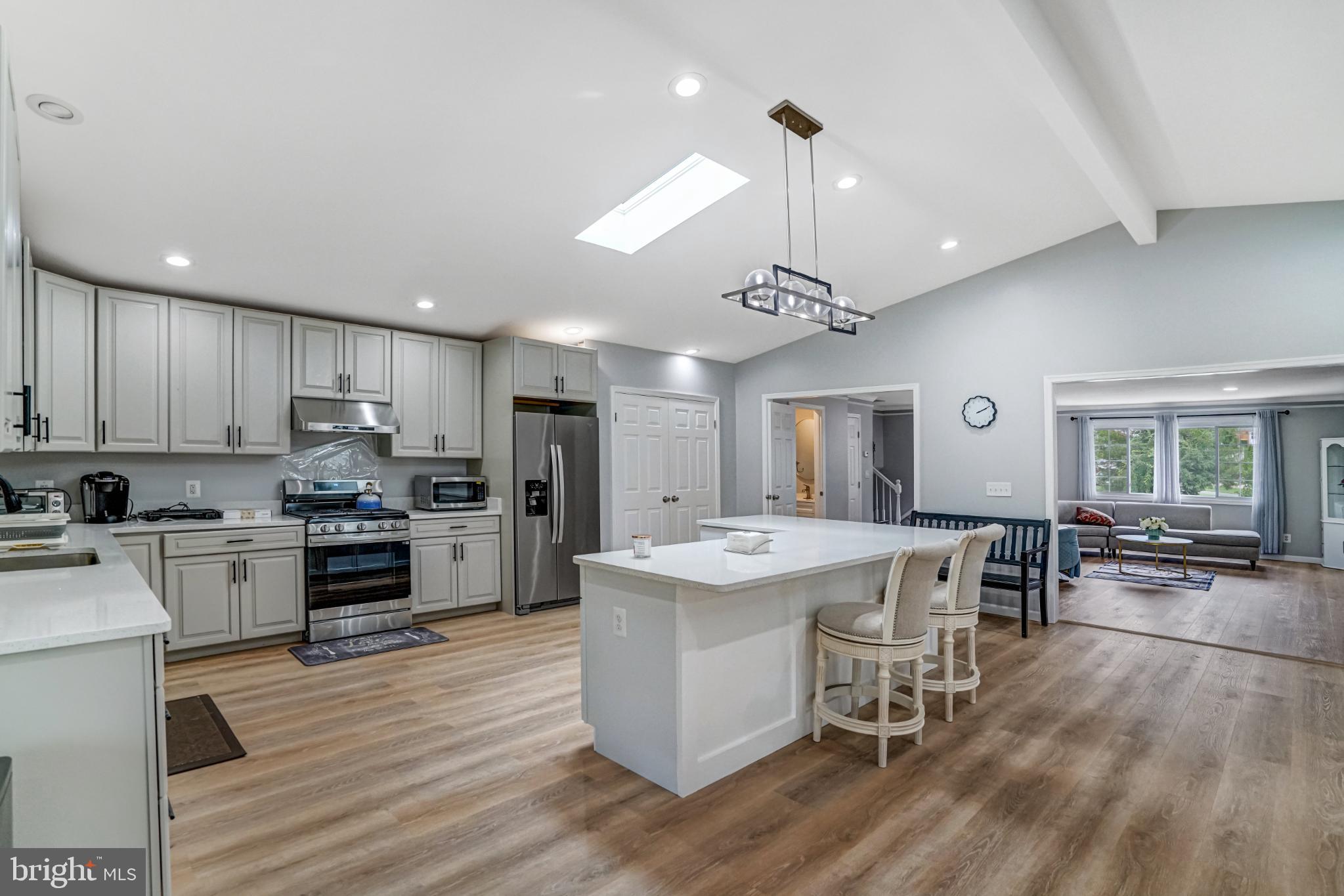 7727 Kalorama Road Annandale, VA 22003 - Photo 30 of 51 Modern kitchen with open layout charm.