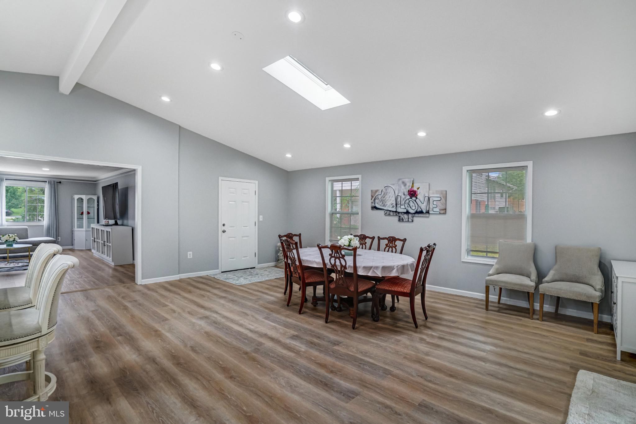 7727 Kalorama Road Annandale, VA 22003 - Photo 33 of 51 Spacious dining area with modern elegance.