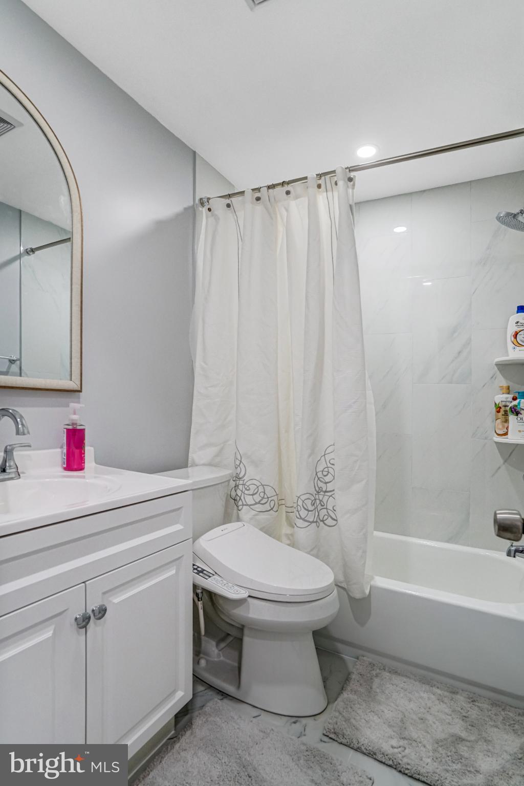 7727 Kalorama Road Annandale, VA 22003 - Photo 46 of 51 Modern bathroom with sleek finishes.
