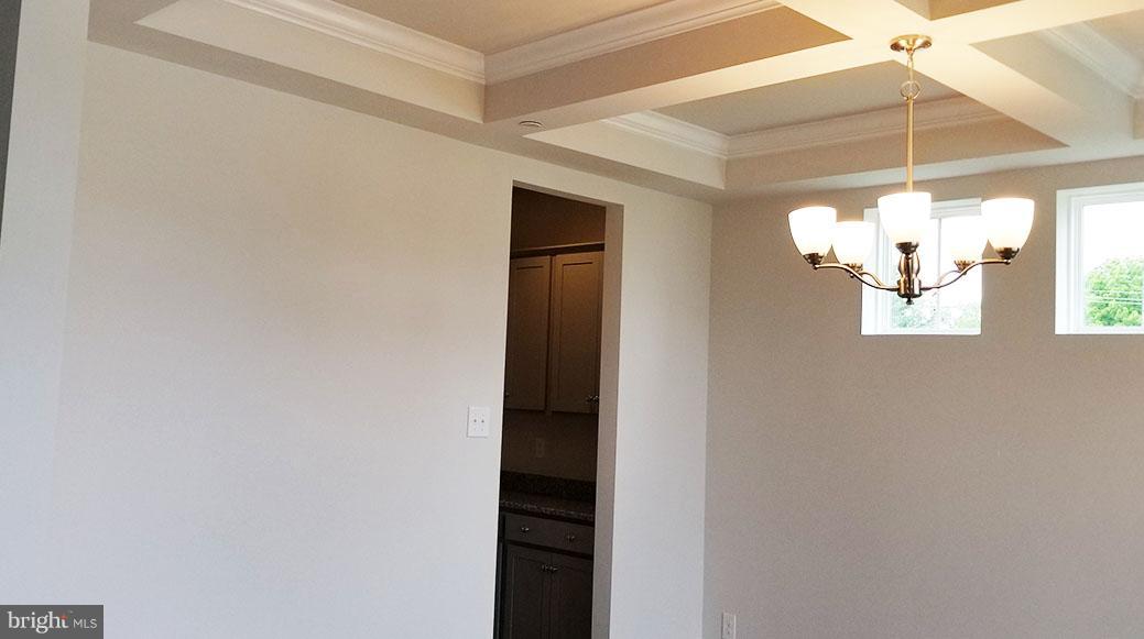674 Stonegate Road Westminster, MD 21157 - Photo 5 of 5 Dining Room Coffered Ceiling