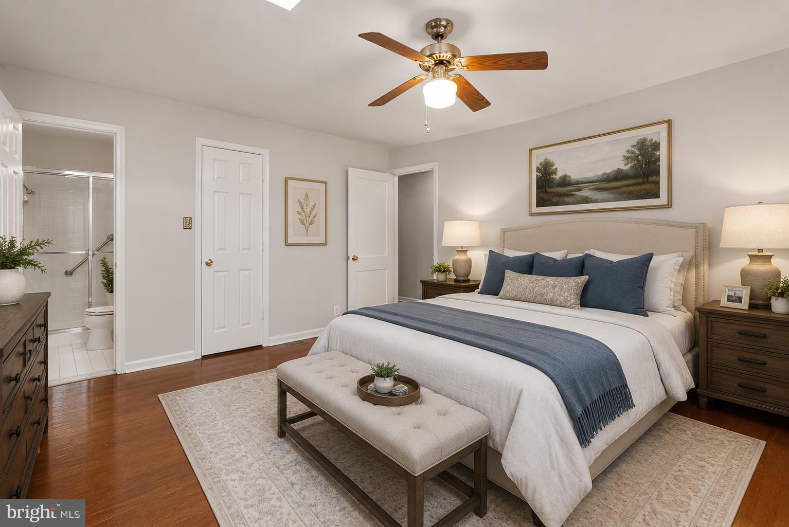 9807 Merwood Lane Silver Spring, MD 20901 - Photo 22 of 43 Primary bedroom (virtual staging)
