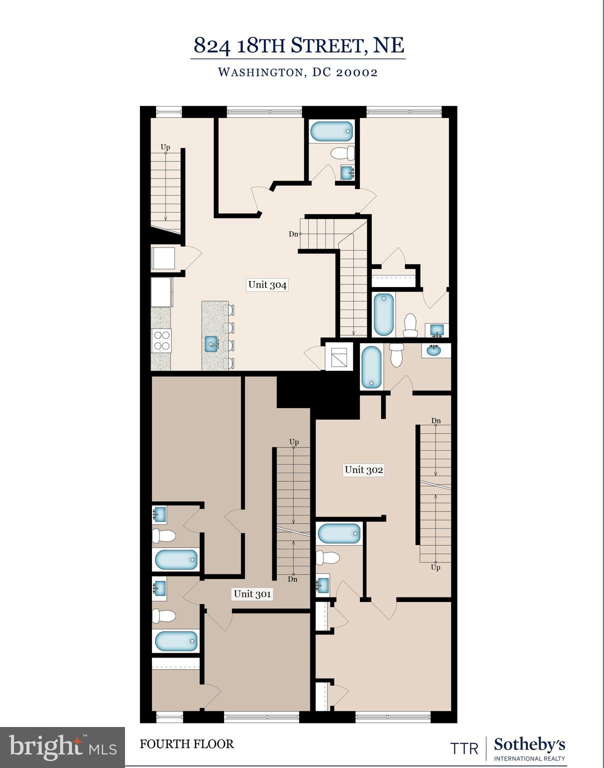 824 18th Street Northeast, Unit 304 Washington, DC 20002 - Photo 24 of 25 a picture of a floor plan
