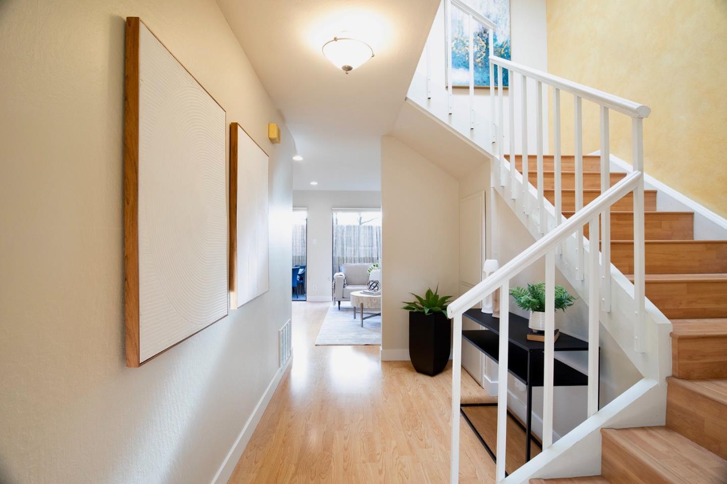 2317 Sharon Road Menlo Park, CA 94025 - Photo 3 of 4 a view of entryway and hall with wooden floor