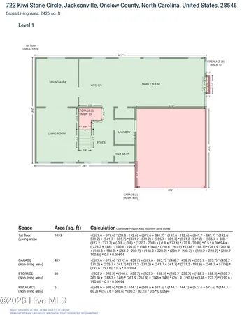 $365,000 | 723 Kiwi Stone Circle, Jacksonville, NC 28546